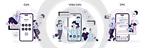 Seamless connectivity across voice calls, video chats, and text messages