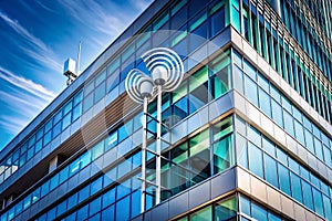 Seamless Connectivity Modern Architecture HighSpeed Wireless Network Infrastructure