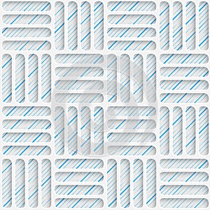 Seamless Contemporary Pattern. Abstract Web Background