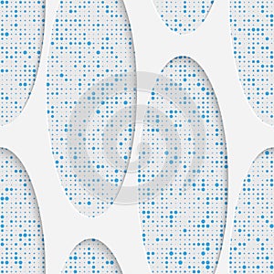 Seamless Contemporary Pattern. Abstract Web Background