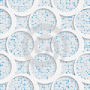 Seamless Contemporary Pattern. Abstract Web Background