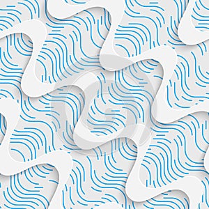 Seamless Contemporary Pattern. Abstract Web Background