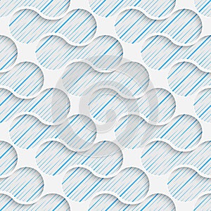 Seamless Contemporary Pattern. Abstract Web Background