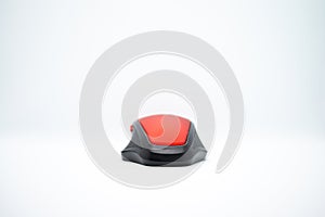 Seamless Control: Red Tech Mouse Elegance photo