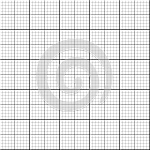 Seamless coordinate grid background getting graphics, blueprint or graph infographics template, vector Seamless coordinate