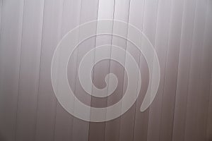 Seamless corrugated zinc sheet facade in gray color / architecture / seamless pattern / wallpaper concept / metal texture