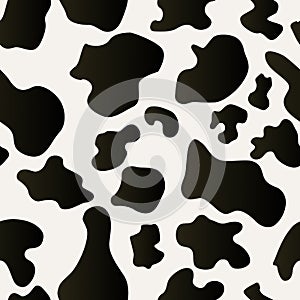 Seamless Cow Hide Pattern photo