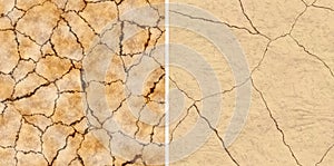 Seamless cracked surface texture