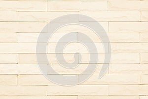 Seamless Cream pattern of decorative brick sandstone wall surface with concrete of modern style design decorative uneven have