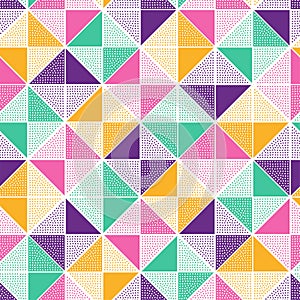 Seamless creative stylish doodle dots playful pattern