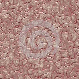 Seamless crinkle brain pattern