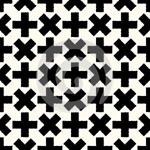 Seamless cross regular background