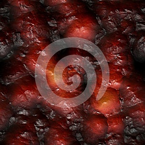 Seamless crystal surface texture