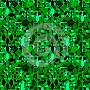 Abstract colorful seamless curved shape pattern background