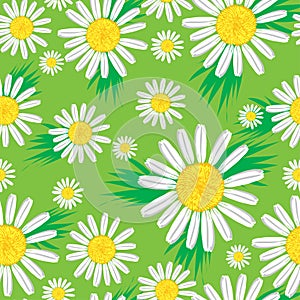Seamless cute floral pattern
