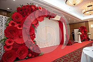 Geometric 3D puzzle pieces pattern