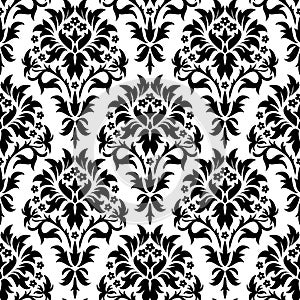 Seamless damask pattern