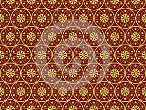 Seamless damask pattern