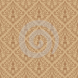 Seamless damask pattern