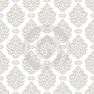 Seamless damask pattern.