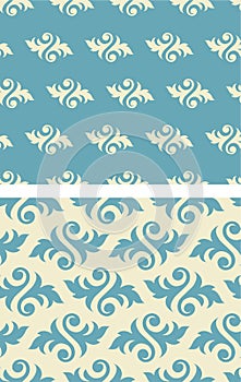Seamless damask Wallpaper Pattern
