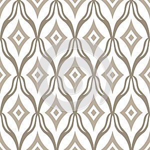 Seamless damask wallpaper pattern design