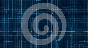 Abstract Digital Network Grid Background