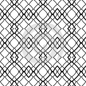 Seamless modern oriental pattern