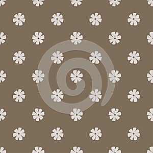 Seamless decorative pattern. Repeated modern background for wallpaper, web, scrapbook, wrapping paper, digital design