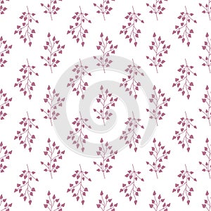 Seamless decorative pattern. Repeated modern background for wallpaper, web, scrapbook, wrapping paper, digital design