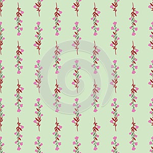 Seamless decorative pattern. Repeated modern background for wallpaper, web, scrapbook, wrapping paper, digital design. Vector