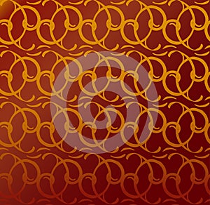 Seamless decorative wallpaper