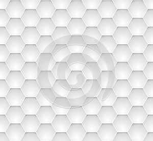 Seamless dented hexagons texture. photo