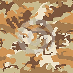 Seamless desert camo