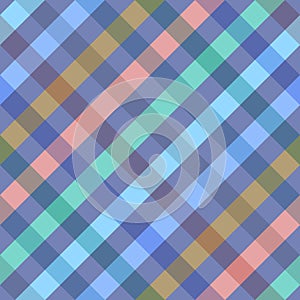 Seamless diagonal checkered pattern.