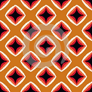 Seamless diamond geometric pattern