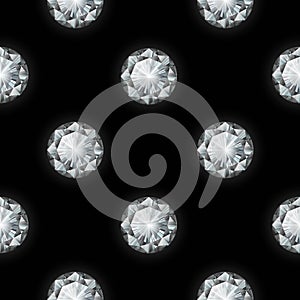 Seamless diamond pattern. Vector illustration