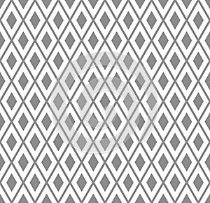 Seamless diamonds pattern. Geometric texture.