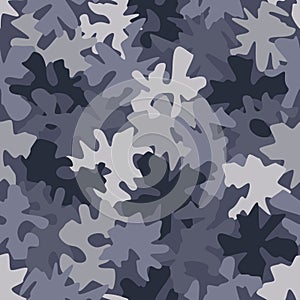 Seamless digital urban police camo texture for army or hunting textile print