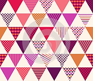 Seamless dots geometric background