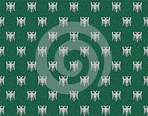 Seamless double headed eagle background - cdr format