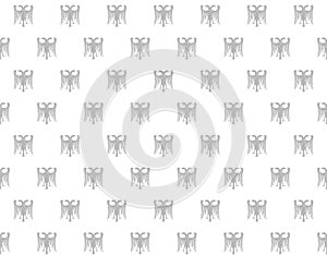 Seamless double headed eagle background - cdr format