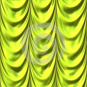 Seamless drapery green pattern