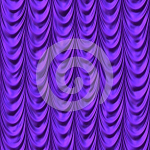 Seamless drapery lilac pattern