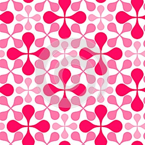 Seamless drops geometric pattern