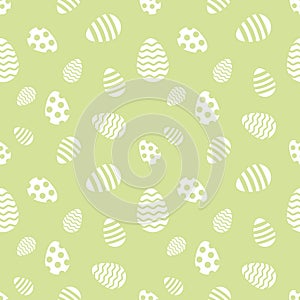 Seamless Easter eggs pattern.