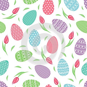 Seamless Easter pattern