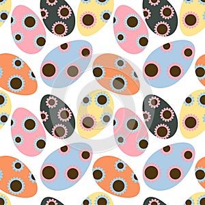 Seamless easter pattern