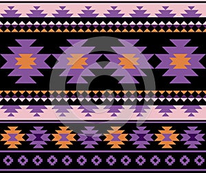 Seamless ethnic aztec pattern design.