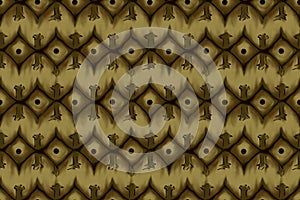 Seamless ethnic design allover background